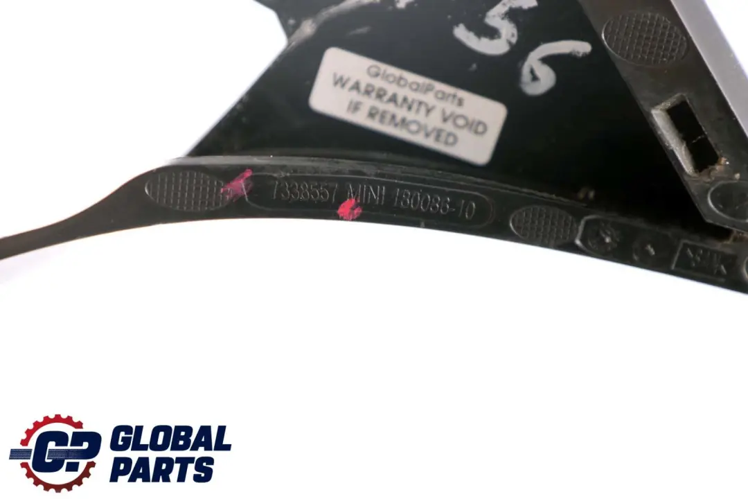 Cubierta Tapa Maletero Izquierda Pieza Montaje Negro para Mini Cooper F56 con número de pieza 7338557 Mini Cooper F56 Cubierta Tapa Maletero Izquierda Pieza Montaje Negro - SKU 7338557 - Número de pieza 7338557