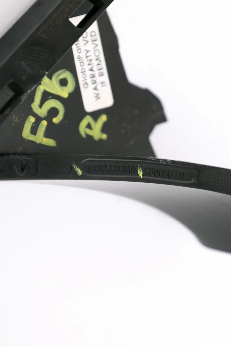 Covering Right O/S Trunk Lid Mounting Part Black to Mini Cooper F56 with Part number 7338558 Mini Cooper F56 Covering Right O/S Trunk Lid Mounting Part Black - SKU 7338558 - Part number 7338558