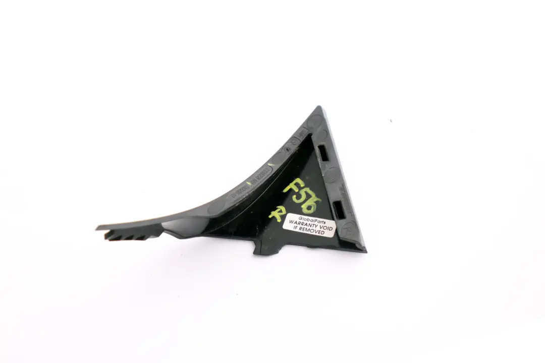 Mini Cooper F56 Covering Right O/S Trunk Lid Mounting Part Black - SKU 7338558 - Part number 7338558