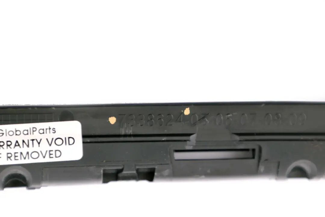 Halteleiste Zierleiste hinten rechts Schwarz Black für BMW Mini Cooper One F55 mit Teilenummer 7338624 BMW Mini Cooper One F55 Halteleiste Zierleiste hinten rechts Schwarz Black - SKU 7338624 - Teilenummer 7338624