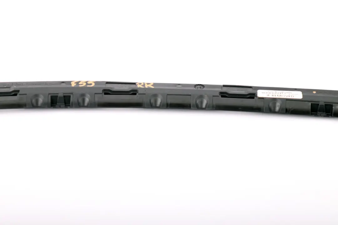 BMW Mini Cooper One F55 Halteleiste Zierleiste hinten rechts Schwarz Black - SKU 7338624 - Teilenummer 7338624