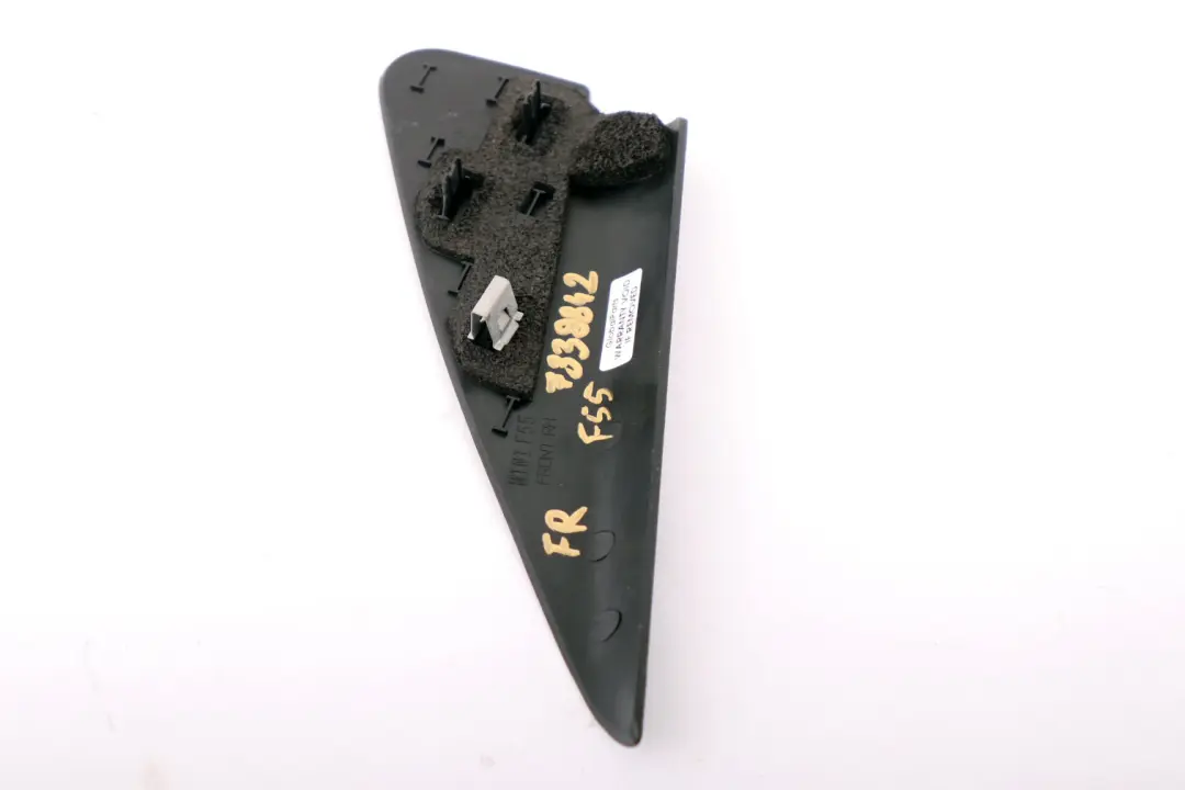 Mini F55 Cover Trim Triangle Guide Front Right O/S - SKU 7338842 - Part number 7338842