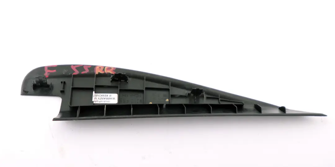 Mini F55 Rear Right Corner Trim Door Cover O/S Black - SKU 7338844 - Part number 7338844