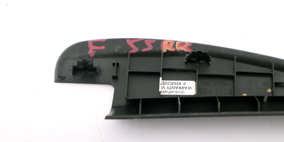 Mini F55 Rear Right Corner Trim Door Cover O/S Black - SKU 7338844 - Part number 7338844