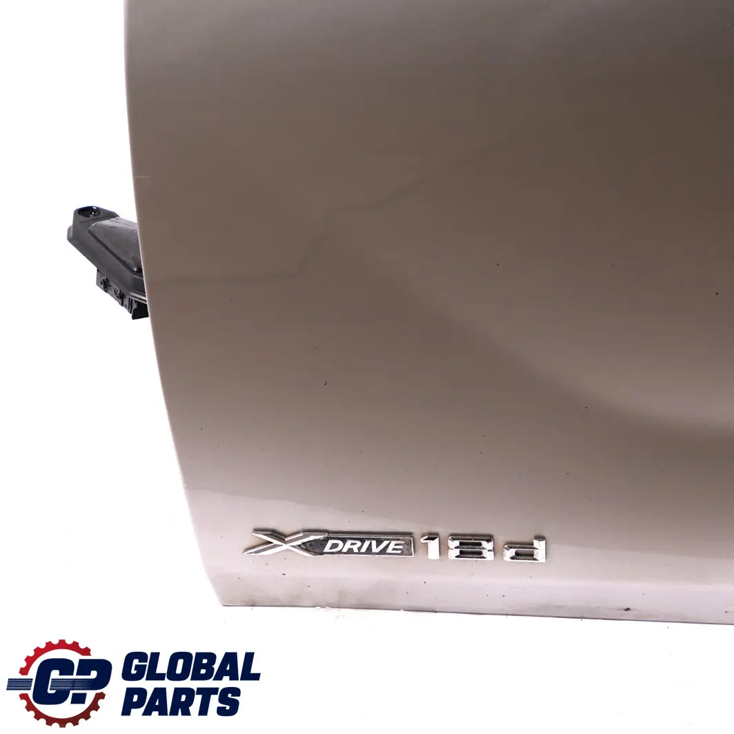 BMW X1 Series E84 Door Front Left N/S Kaschmirsilber Silver Metallic - A72 - SKU 7339357-KAS - Part number 7339358