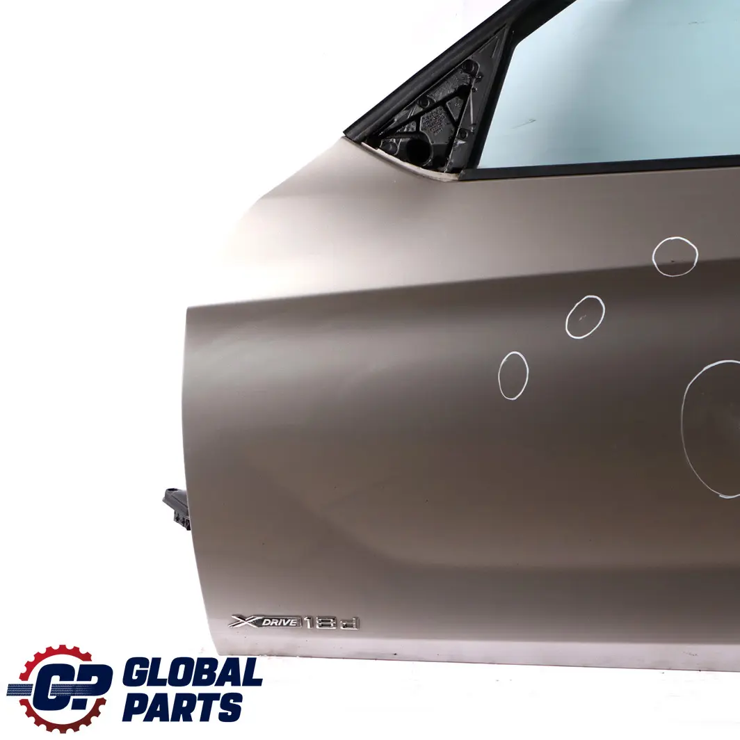 Door Front Left N/S Kaschmirsilber Silver Metallic - A72 to BMW X1 Series E84 with Part number 7339358 BMW X1 Series E84 Door Front Left N/S Kaschmirsilber Silver Metallic - A72 - SKU 7339357-KAS - Part number 7339358