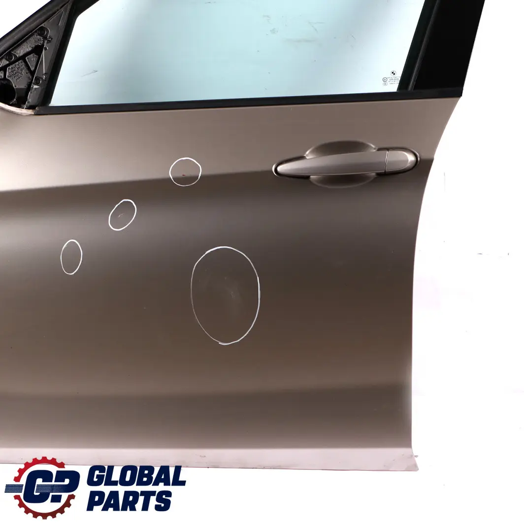 Door Front Left N/S Kaschmirsilber Silver Metallic - A72 to BMW X1 Series E84 with Part number 7339358 BMW X1 Series E84 Door Front Left N/S Kaschmirsilber Silver Metallic - A72 - SKU 7339357-KAS - Part number 7339358