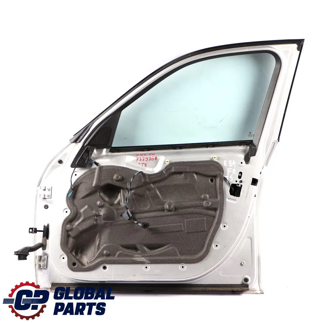 Door Front Right O/S Titansilber Titan Silver Metallic - 354 to BMW X1 Series E84 with Part number 7339358 BMW X1 Series E84 Door Front Right O/S Titansilber Titan Silver Metallic - 354 - SKU 7339358-TS - Part number 7339358