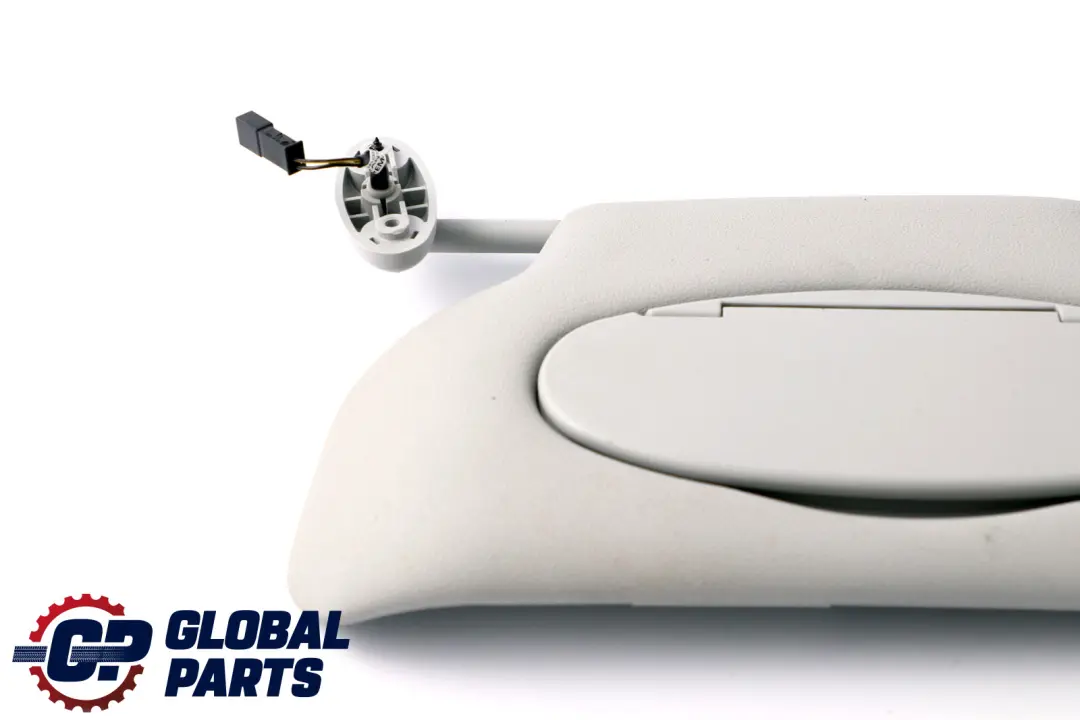Sun Visor Mirror Illuminated Left N/S Hellgrau Grey to Mini R55 R56 with Part number 7339375 Mini R55 R56 Sun Visor Mirror Illuminated Left N/S Hellgrau Grey - SKU 7339375 - Part number 7339375