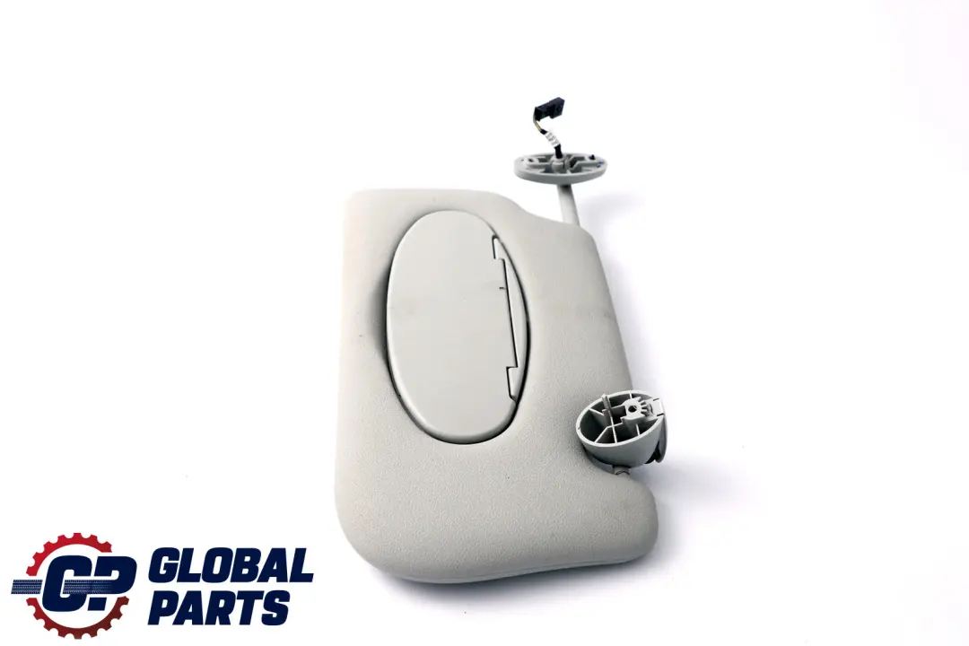 Mini R55 R56 Specchio Parasole Illuminato Sinistro Hellgrau Grigio - SKU 7339375 - Numero di parte 7339375