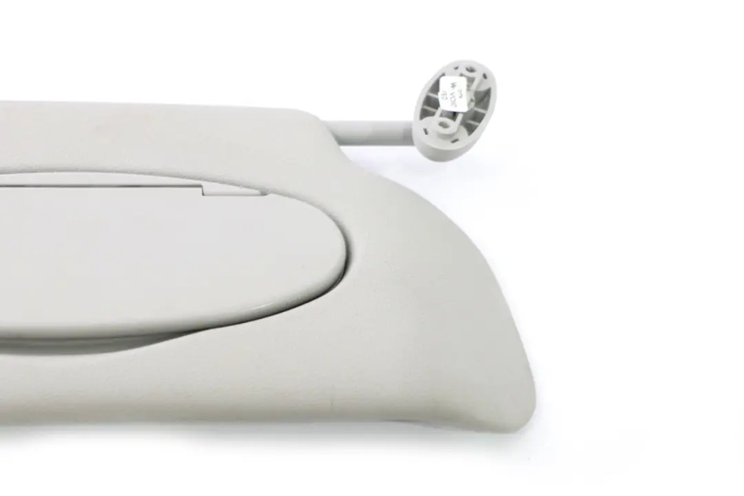 Parasol Derecho Lado Conductor Hellgrau Gris para Mini Cooper R55 R56 con número de pieza 7339376 Mini Cooper R55 R56 Parasol Derecho Lado Conductor Hellgrau Gris - SKU 7339376-1 - Número de pieza 7339376