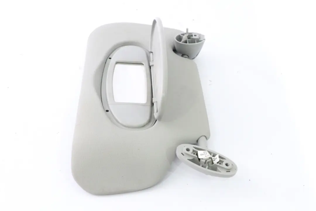 Parasol Derecho Lado Conductor Hellgrau Gris para Mini Cooper R55 R56 con número de pieza 7339376 Mini Cooper R55 R56 Parasol Derecho Lado Conductor Hellgrau Gris - SKU 7339376-1 - Número de pieza 7339376