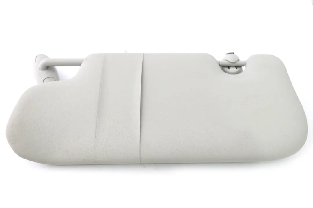 Parasol Derecho Lado Conductor Hellgrau Gris para Mini Cooper R55 R56 con número de pieza 7339376 Mini Cooper R55 R56 Parasol Derecho Lado Conductor Hellgrau Gris - SKU 7339376-1 - Número de pieza 7339376