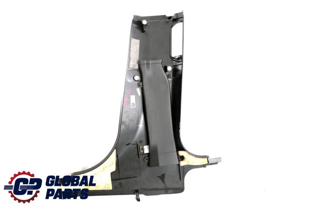 B-column Pillar Bottom Trim Left Schwarz Black to BMW F01 F02 LCI Cover with Part number 7340649 BMW F01 F02 LCI Cover B-column Pillar Bottom Trim Left Schwarz Black - SKU 7340649 - Part number 7340649