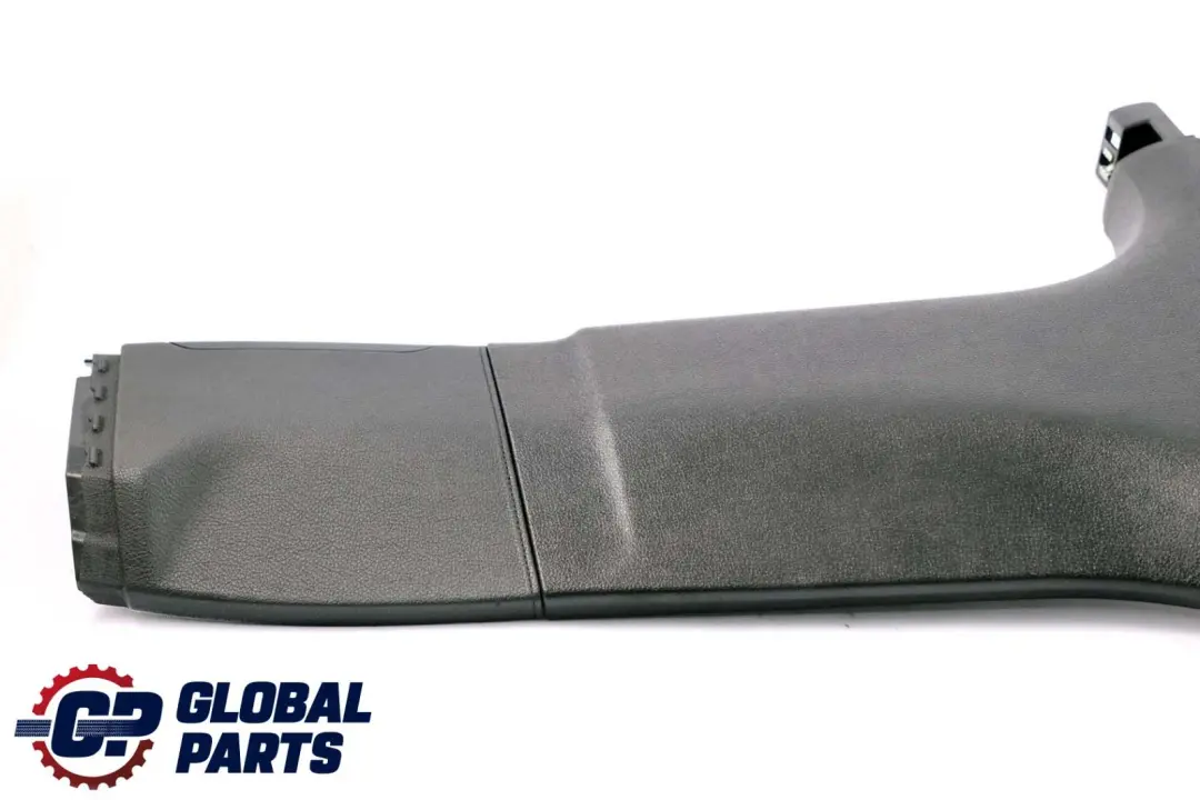 Tapa Columna B Pilar Inferior Derecho Schwarz Negro para BMW F01 F02 LCI con número de pieza 7340650 BMW F01 F02 LCI Tapa Columna B Pilar Inferior Derecho Schwarz Negro - SKU 7340650 - Número de pieza 7340650