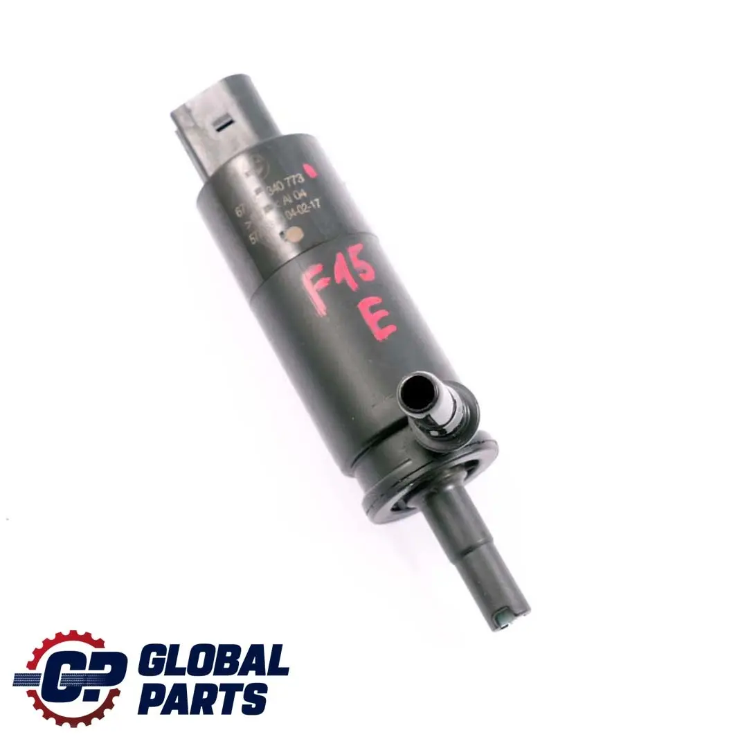 Sistema Lavaggio Fari Pompa per BMW X5 X6 F15 F16 con numero di parte 7340773 BMW X5 X6 F15 F16 Sistema Lavaggio Fari Pompa - SKU 7340773 - Numero di parte 7340773