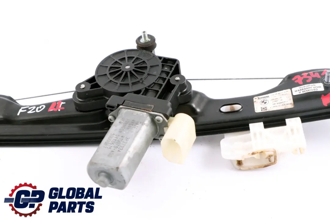 BMW F20 Window Lifter Regulator With Motor Drive Rear Left N/S - SKU 7341563 - Part number 7281883