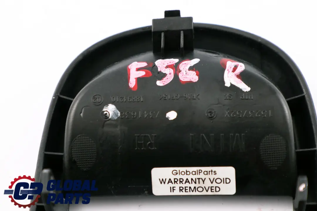 Unite d'actionnement du siege avant droit pour Mini Cooper One F55 F56 à propos du numéro de pièce 7409758 Mini Cooper One F55 F56 Unite d'actionnement du siege avant droit - SKU 7341638 - Numéro de pièce 7409758