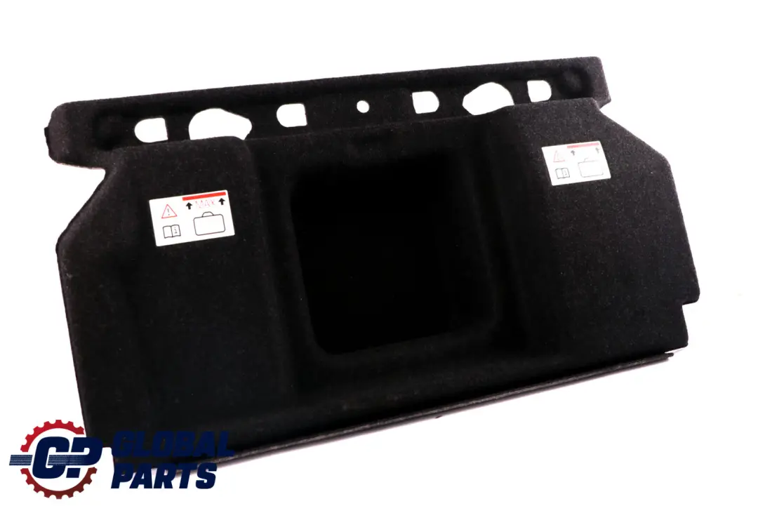 Trunk Lid Partition Trim Panel Bulkhead Black to BMW Z4 E89 Cabrio with Part number 7341664 BMW Z4 E89 Cabrio Trunk Lid Partition Trim Panel Bulkhead Black - SKU 7341664 - Part number 7341664