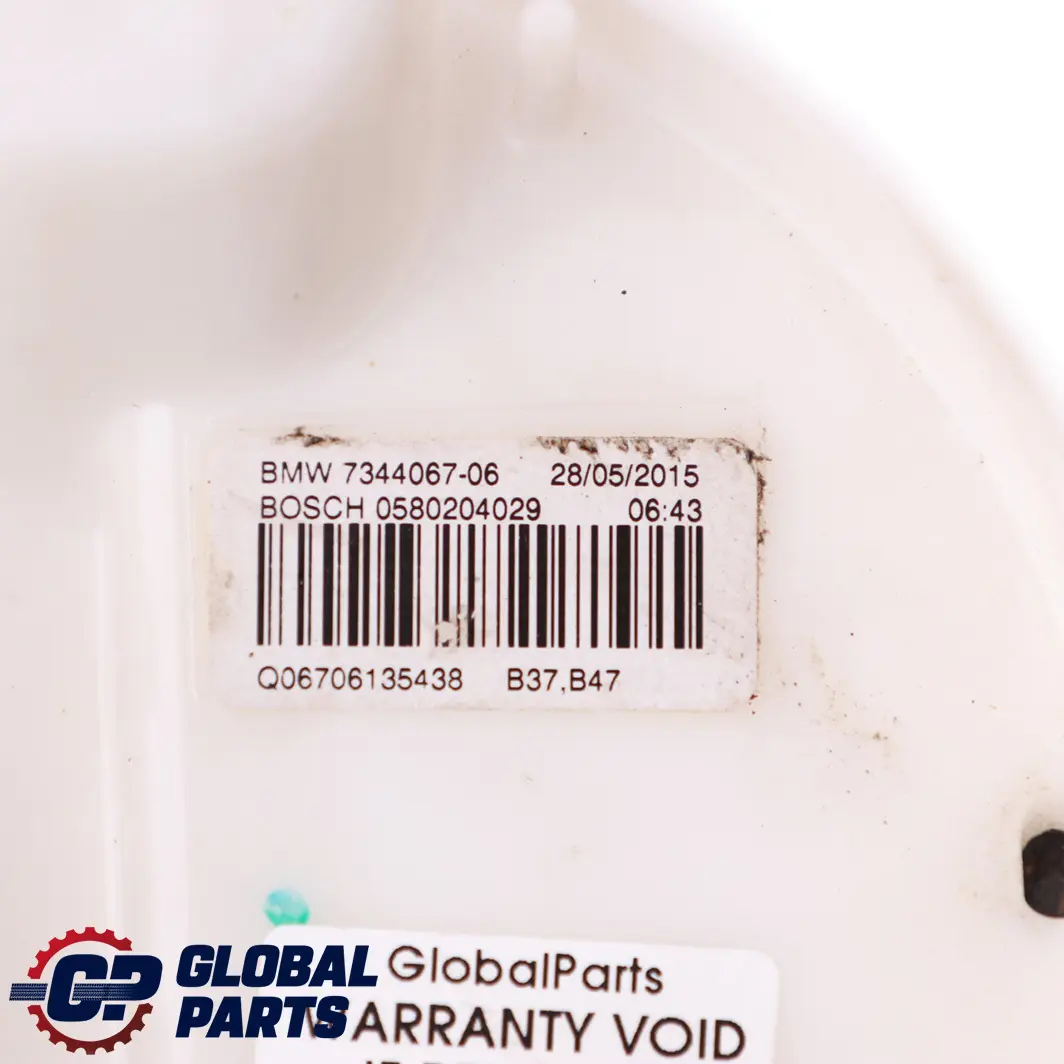 B37 B47 Fuel Pump Tank Sender Unit to BMW F20 F21 F30 F32 LCI Diesel with Part number 7344067 BMW F20 F21 F30 F32 LCI Diesel B37 B47 Fuel Pump Tank Sender Unit - SKU 7344067 - Part number 7344067