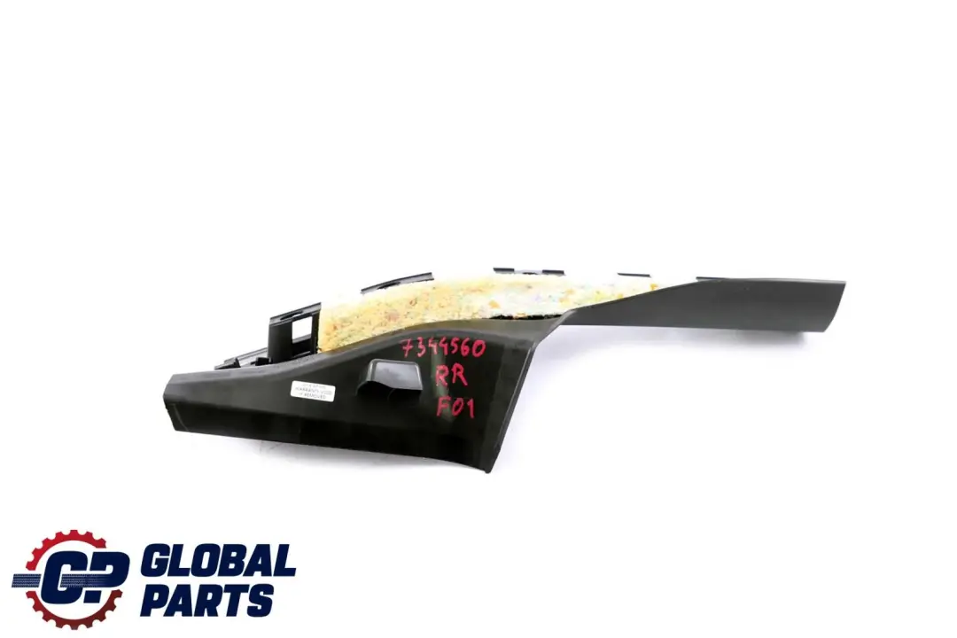 BMW F01 LCI Copertura Striscia Ingresso Interno Posteriore Destro Nero 7339116 - SKU 7344560 - Numero di parte 7344560