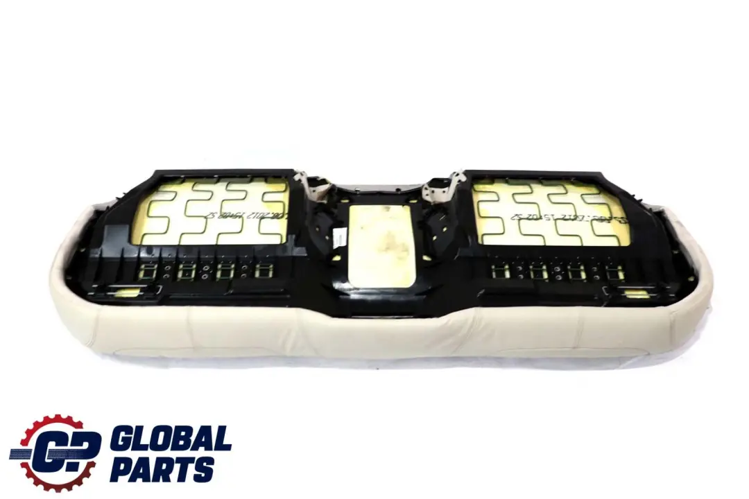 Bench Couch Leather Cover Elfenbeinweiss White to BMW 7 F01 F02 LCI Rear Seat with Part number 7344882 BMW 7 F01 F02 LCI Rear Seat Bench Couch Leather Cover Elfenbeinweiss White - SKU 7344882 - Part number 7344882