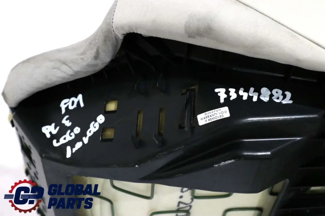 BMW F01 F02 LCI Kanapa siedzisko tył skóra - SKU 7344882 - Numer Części 7344882