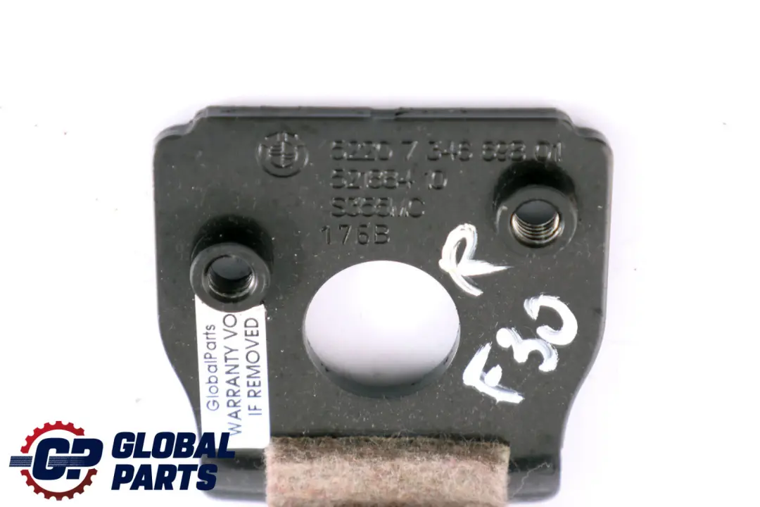 BMW F30 Support de fixation pour dossier Siège arrière droit - SKU 7346698 - Numéro de pièce 7346698