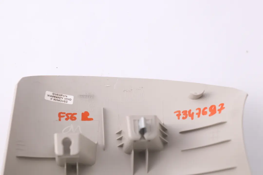 Blende C-Säule links SATELLITE GREY 7302779 für BMW MINI Cooper F56 mit Teilenummer 7347697 BMW MINI Cooper F56 Blende C-Säule links SATELLITE GREY 7302779 - SKU 7347697 - Teilenummer 7347697