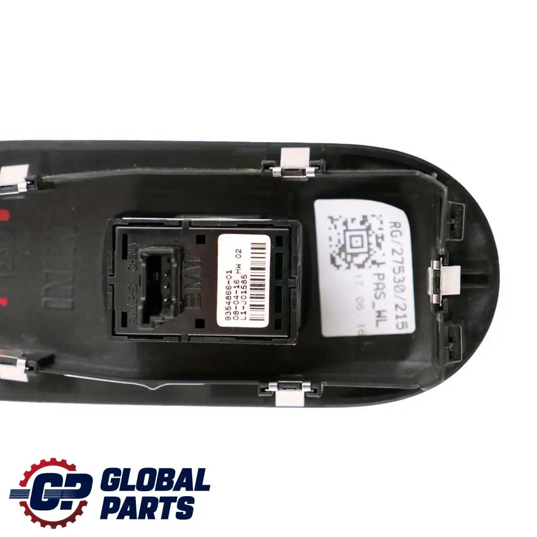 BMW Mini Cooper One F56 F57 Front Switch Window Lifter Black Chrome 9354866 - SKU 7348259 - Part number 7348259