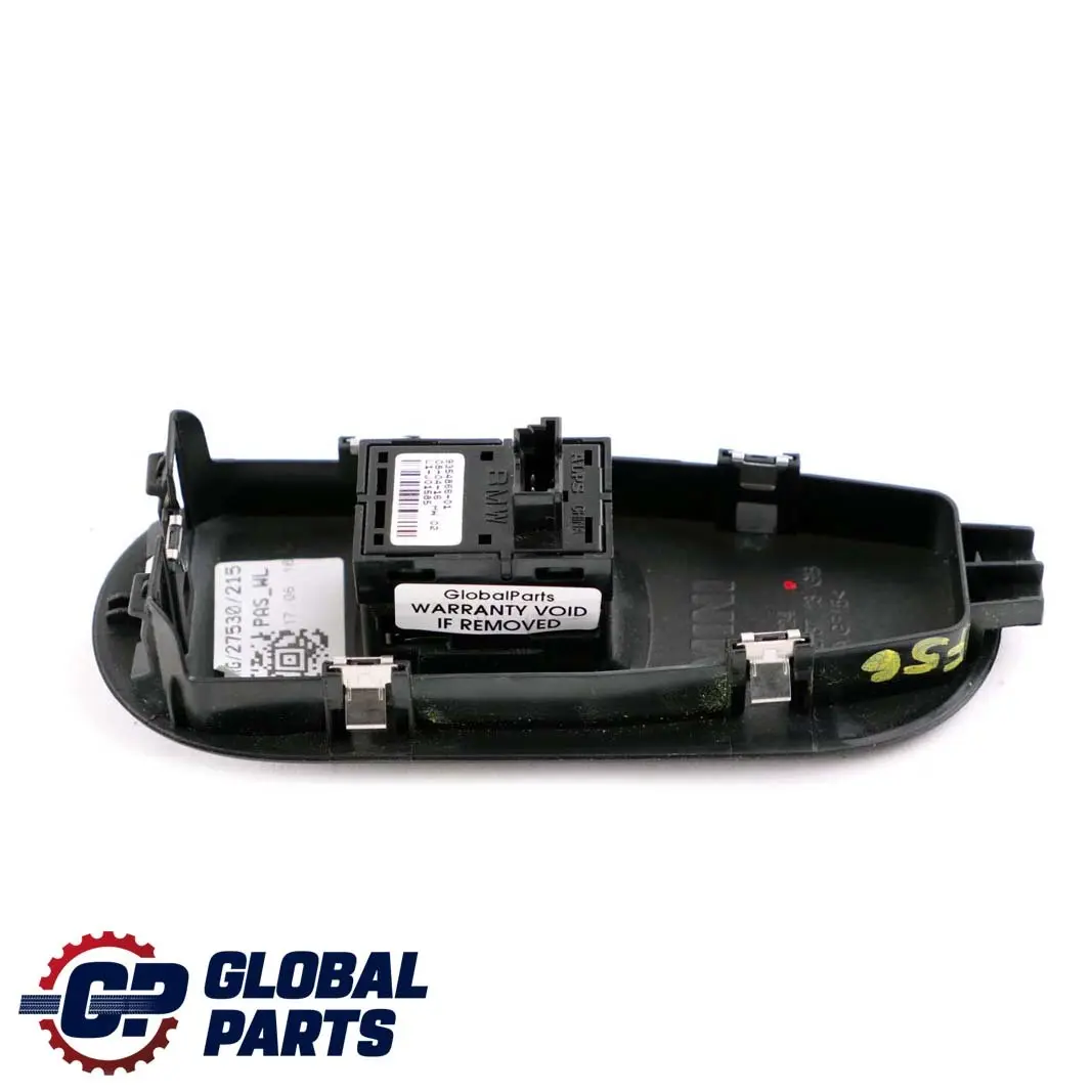Interruptor Delantero Elevalunas Negro Cromo 9354866 para Mini Cooper One F56 F57 con número de pieza 7348259 Mini Cooper One F56 F57 Interruptor Delantero Elevalunas Negro Cromo 9354866 - SKU 7348259 - Número de pieza 7348259