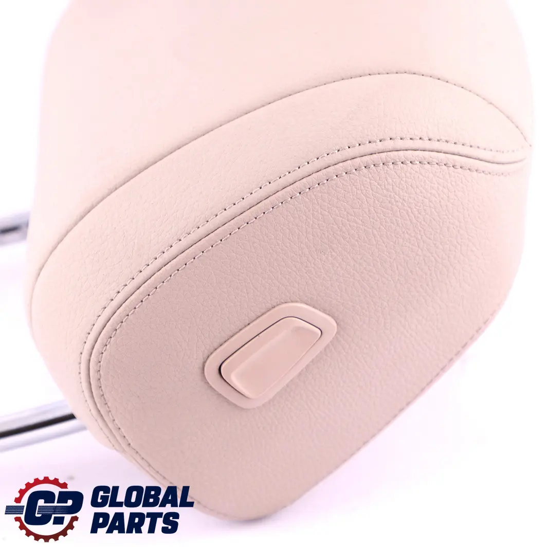 BMW 5 Series F10 F11 LCI Seat Front Left Right N/O/S Headrest Leather Oyster - SKU 7348455 - Part number 7348455