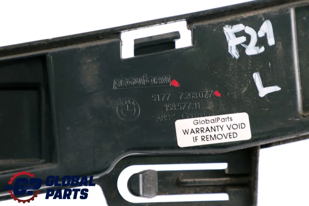 *BMW 1 2 er F21 F22 LCI Satz Halteleisten Links LH4 7268077 für mit Teilenummer 7349085 *BMW 1 2 er F21 F22 LCI Satz Halteleisten Links LH4 7268077 - SKU 7349085-2 - Teilenummer 7349085