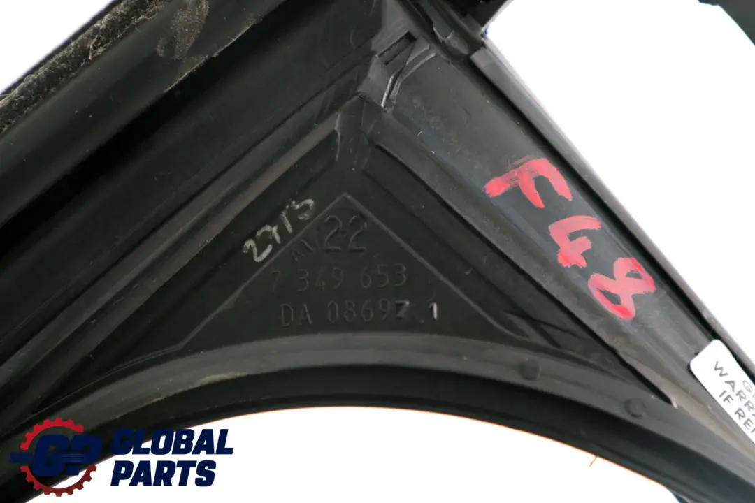 BMW X1 er F48 Fensterführung Tür Hinten Links Schwarz - SKU 7349653 - Teilenummer 7349653