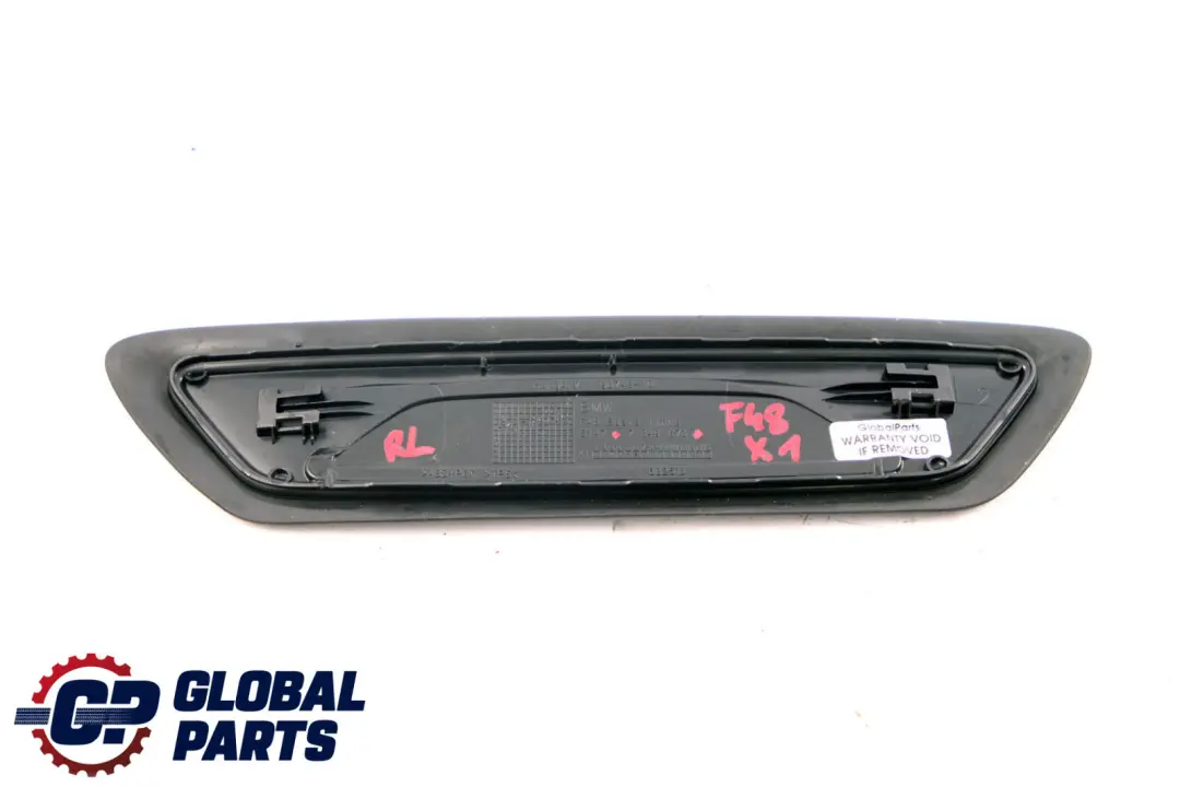BMW X1 X2 er F39 F48 Blende Einstieg Hinten Links Schwarz - SKU 7349673 - Teilenummer 7349673