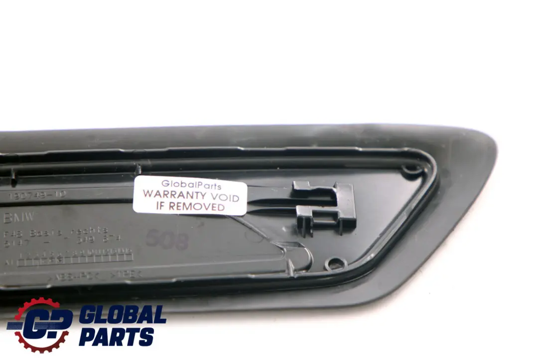 BMW X1 X2 Series F39 F48 Cover Strip Entrance Rear Right O/S Black - SKU 7349674 - Part number 7349674
