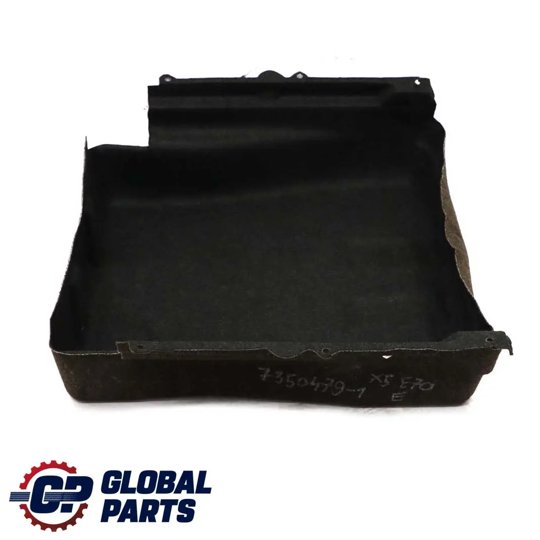 Baule Bagagliaio Vano Bagagliaio Pavimento Nero per BMW X5 E70 con numero di parte 7350479 BMW X5 E70 Baule Bagagliaio Vano Bagagliaio Pavimento Nero - SKU 7350479-1 - Numero di parte 7350479