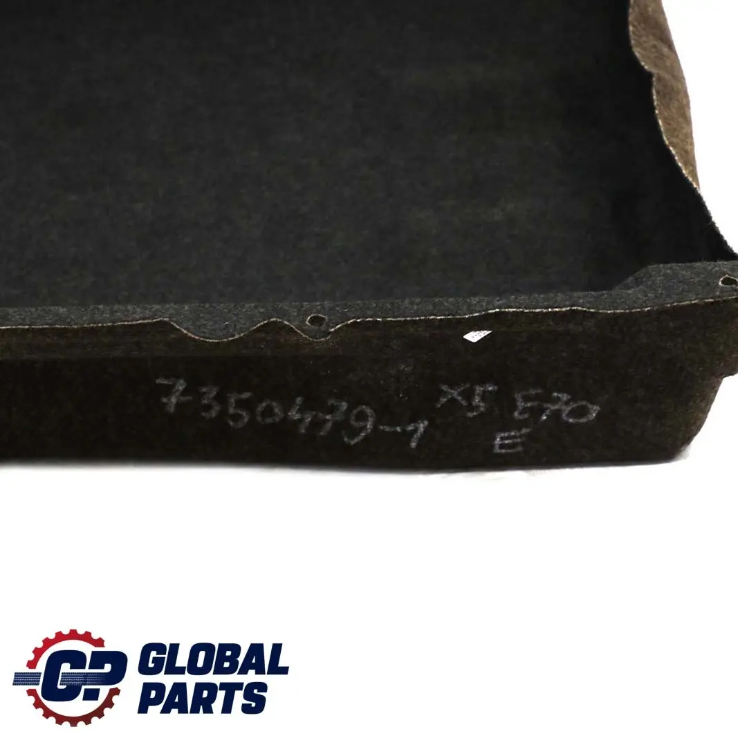 Baule Bagagliaio Vano Bagagliaio Pavimento Nero per BMW X5 E70 con numero di parte 7350479 BMW X5 E70 Baule Bagagliaio Vano Bagagliaio Pavimento Nero - SKU 7350479-1 - Numero di parte 7350479
