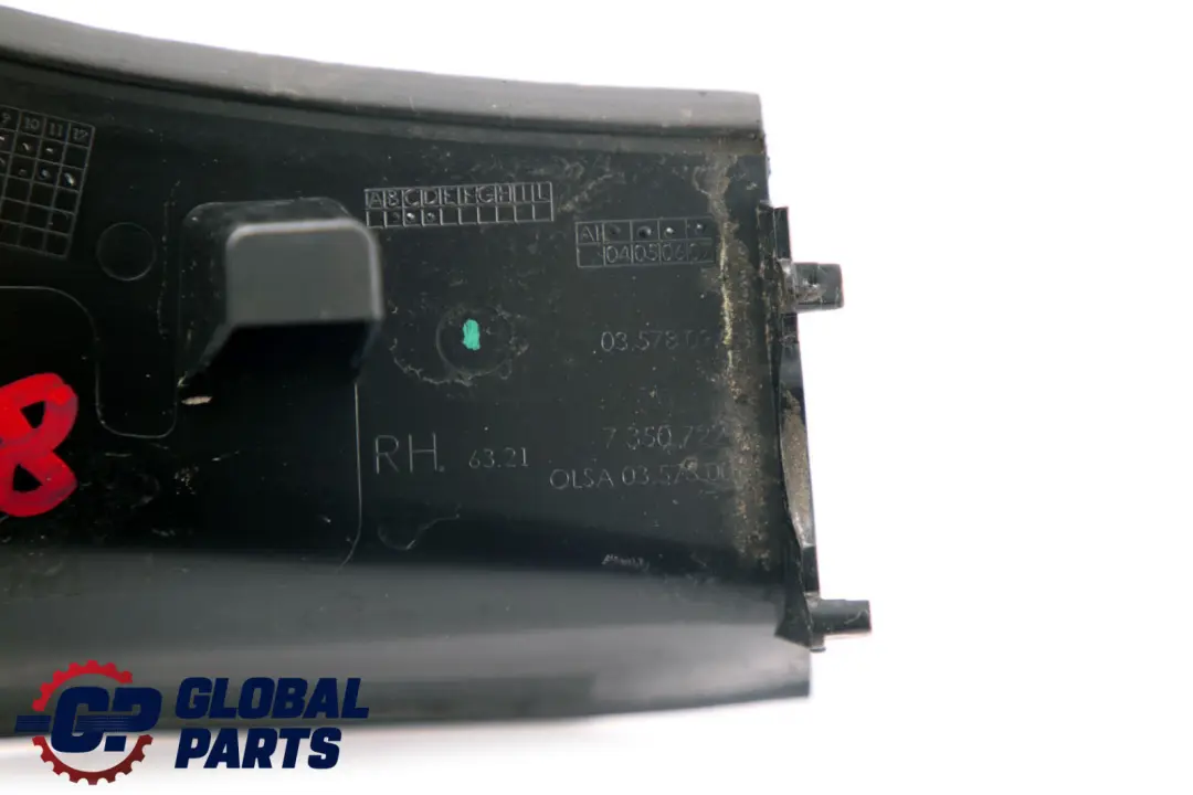 Couvercle de gouttière droite pour le coffre arrière et le hayon pour BMW X1 F48 à propos du numéro de pièce 7350722 BMW X1 F48 Couvercle de gouttière droite pour le coffre arrière et le hayon - SKU 7350722 - Numéro de pièce 7350722