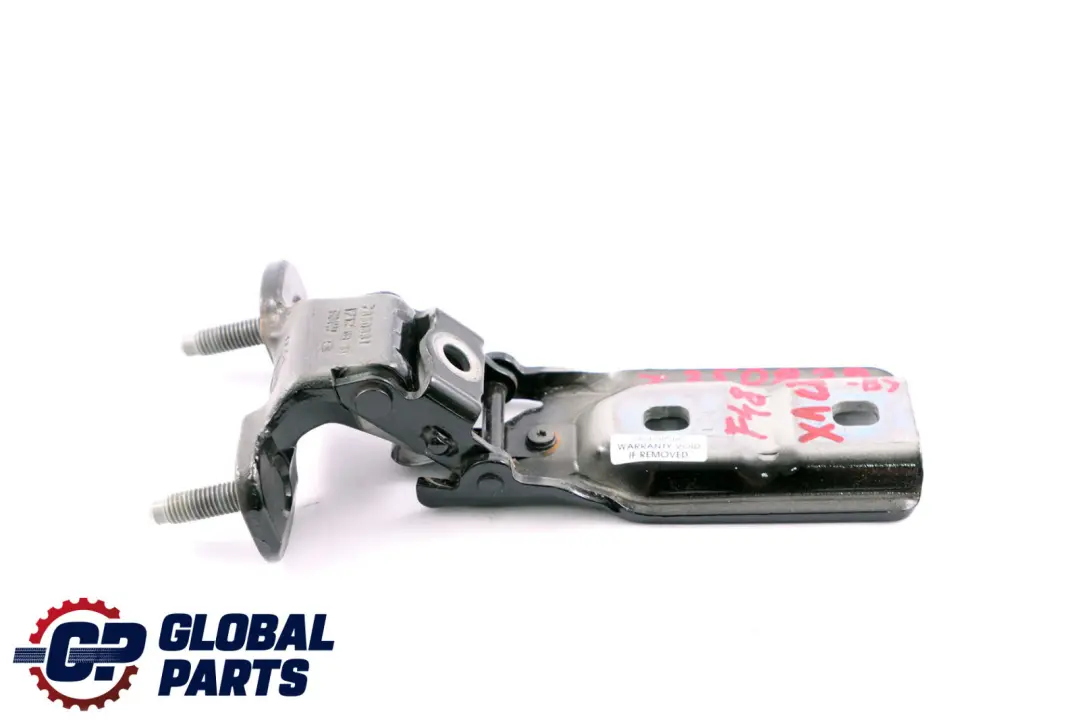 Charnière arrière gauche du couvercle de coffre Noir Sapphire 475 pour BMW X1 F48 à propos du numéro de pièce 7350831 BMW X1 F48 Charnière arrière gauche du couvercle de coffre Noir Sapphire 475 - SKU 7350827-BS - Numéro de pièce 7350831