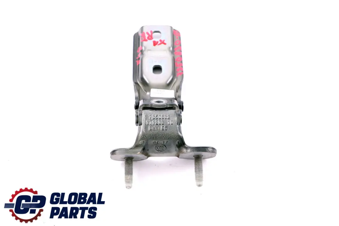 Charnière arrière droite du couvercle de coffre Noir Saphir 475 pour BMW X1 F48 à propos du numéro de pièce 7350832 BMW X1 F48 Charnière arrière droite du couvercle de coffre Noir Saphir 475 - SKU 7350830-BS - Numéro de pièce 7350832