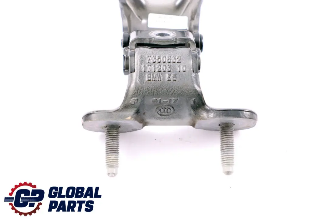 Right Trunk Lid Hinge O/S Black Sapphire 475 to BMW X1 Series F48 Rear with Part number 7350832 BMW X1 Series F48 Rear Right Trunk Lid Hinge O/S Black Sapphire 475 - SKU 7350830-BS - Part number 7350832