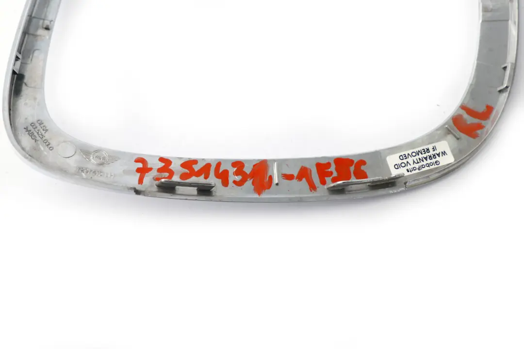 BMW Mini One Cooper R50 R52 R53 Chromring Scheinwerfer Links Chrome 6917835 - SKU 7351431-1 - Teilenummer 7351431