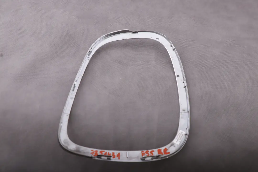 Trim Ring Light Lamp Rear Left N/S Chrome to Mini Cooper F55 F56 F57 with Part number 7351431 Mini Cooper F55 F56 F57 Trim Ring Light Lamp Rear Left N/S Chrome - SKU 7351431 - Part number 7351431