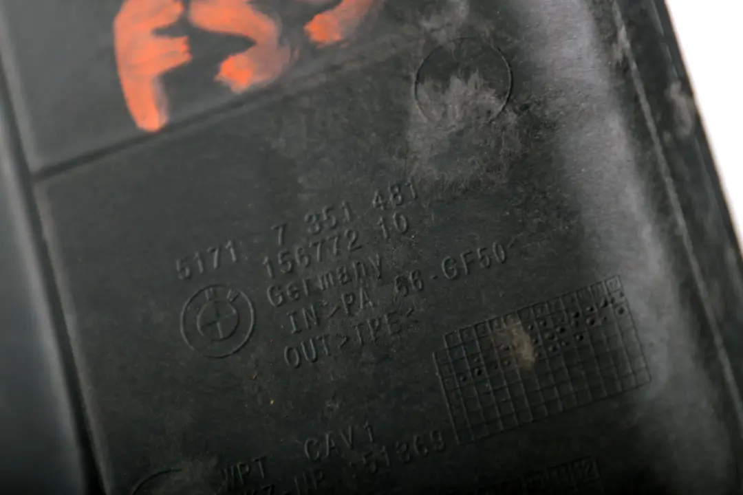 Battery Tray Holder Lower to Mini Cooper F55 F56 F57 with Part number 7351481 Mini Cooper F55 F56 F57 Battery Tray Holder Lower - SKU 7351481 - Part number 7351481