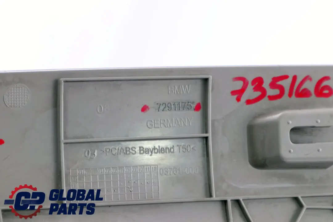 BMW 2 er F22 LCI Verkleidung C-Säule Vorne Links Everestgrau Grau 7291175 - SKU 7351669 - Teilenummer 7351669