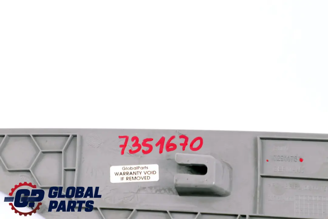 Verkleidung C-Säule Vorne Rechts Everestgrau Grau 7291176 für BMW 2 er F22 LCI mit Teilenummer 7351670 BMW 2 er F22 LCI Verkleidung C-Säule Vorne Rechts Everestgrau Grau 7291176 - SKU 7351670 - Teilenummer 7351670