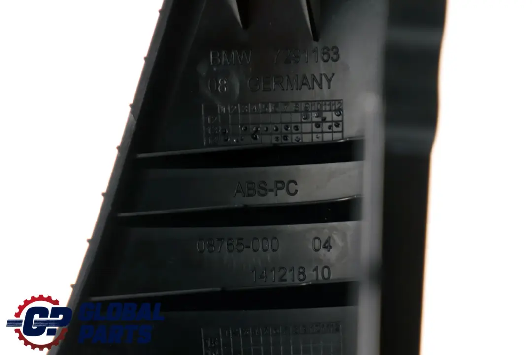 BMW F22 F87 LCI Tapa Recorte Cinturon Salida Roofliner Negro Izquierda - SKU 7351679 - Número de pieza 7351679