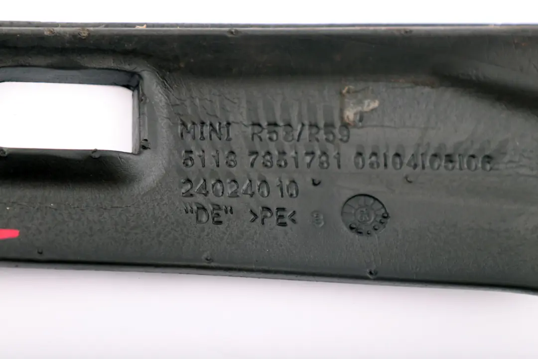 BMW Mini Cooper R58 R59 A-pillar Moulded Foam Insulation Left N/S - SKU 7351731 - Part number 7351731