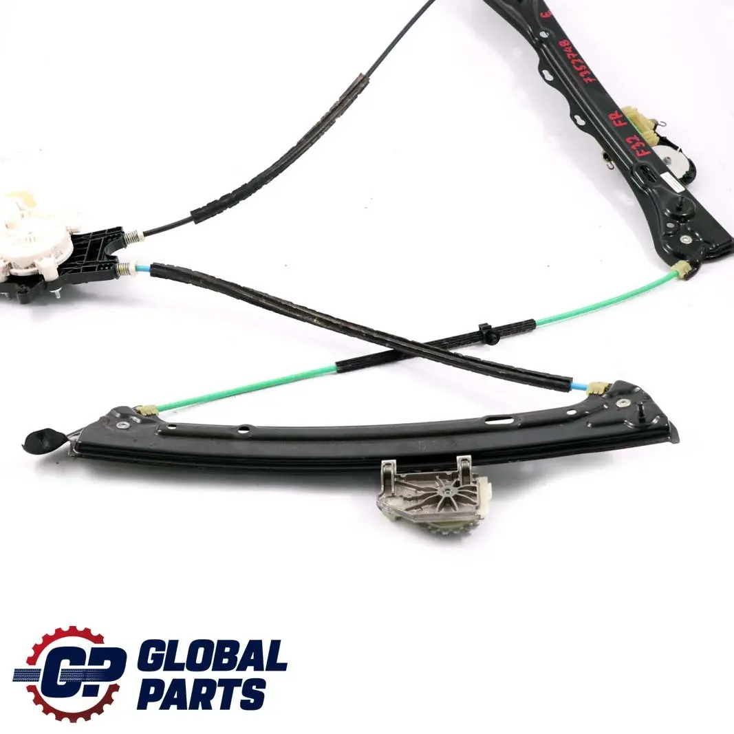 Window Regulator Lifter Motor Front Right to BMW F32 F82 F83 M4 with Part number 7352748 BMW F32 F82 F83 M4 Window Regulator Lifter Motor Front Right - SKU 7352748 - Part number 7352748